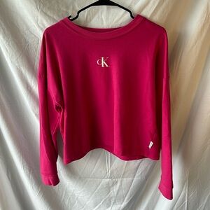 Calvin Klein Pink Sweatshirt Women’s